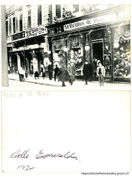 Calle esmeralda 1920 - Valparaíso